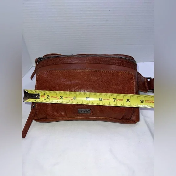 🔥🔥🔥 Spikes & Sparrow Genuine Leather Waist Belt Bag HANDS FREE Brandy New - Picture 11 of 14